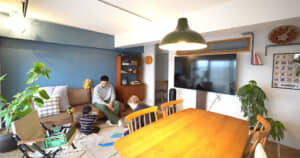 北欧インテリアの家にリノベーション