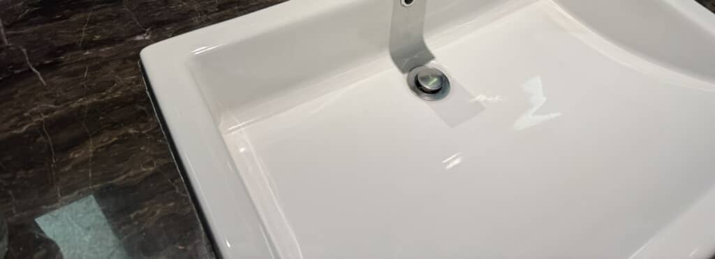 ホテルの洗面台