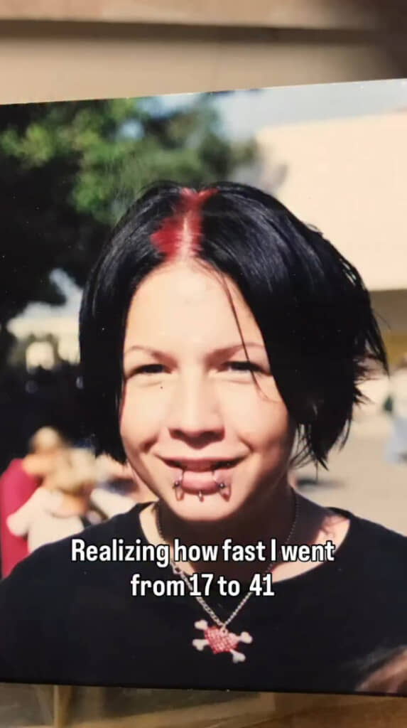 17歳の頃の写真