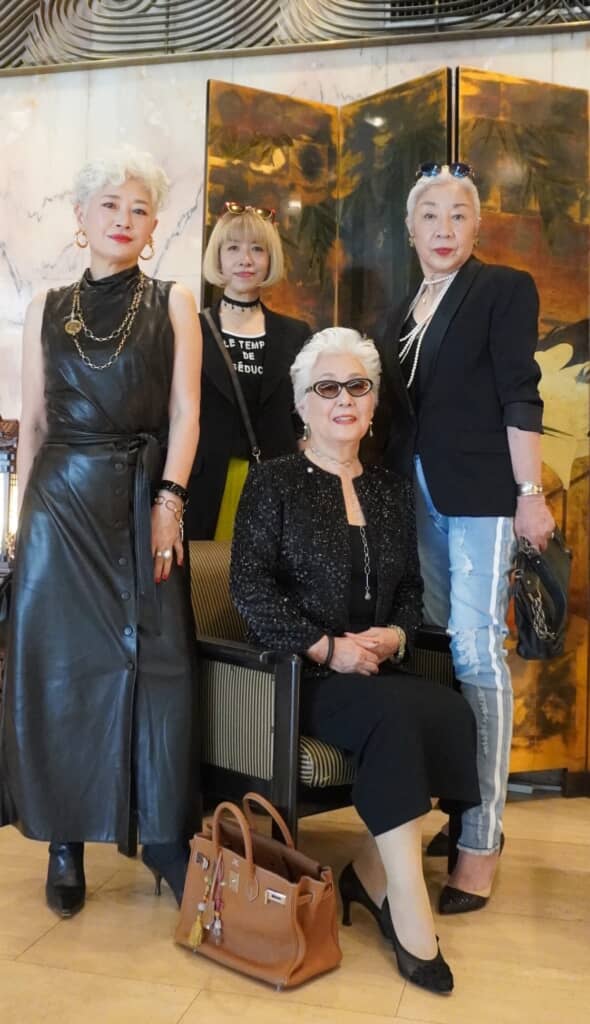 65~82歳のファッション好きマダム
