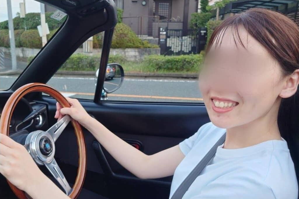 運転席で変わらぬ笑顔を浮かべるようになりました