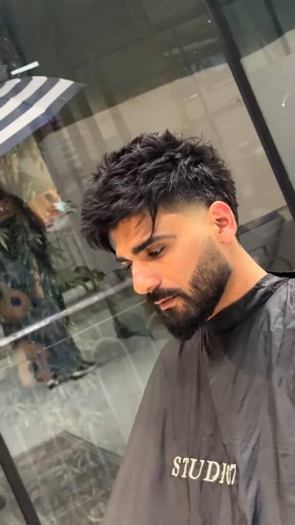 ワイルドでおしゃれな男性に大変身