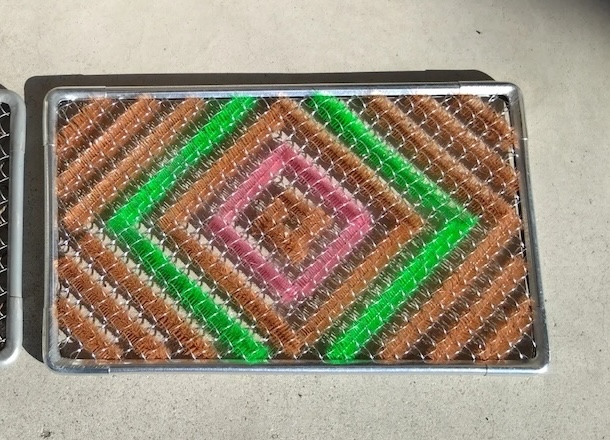 新しい玄関マット