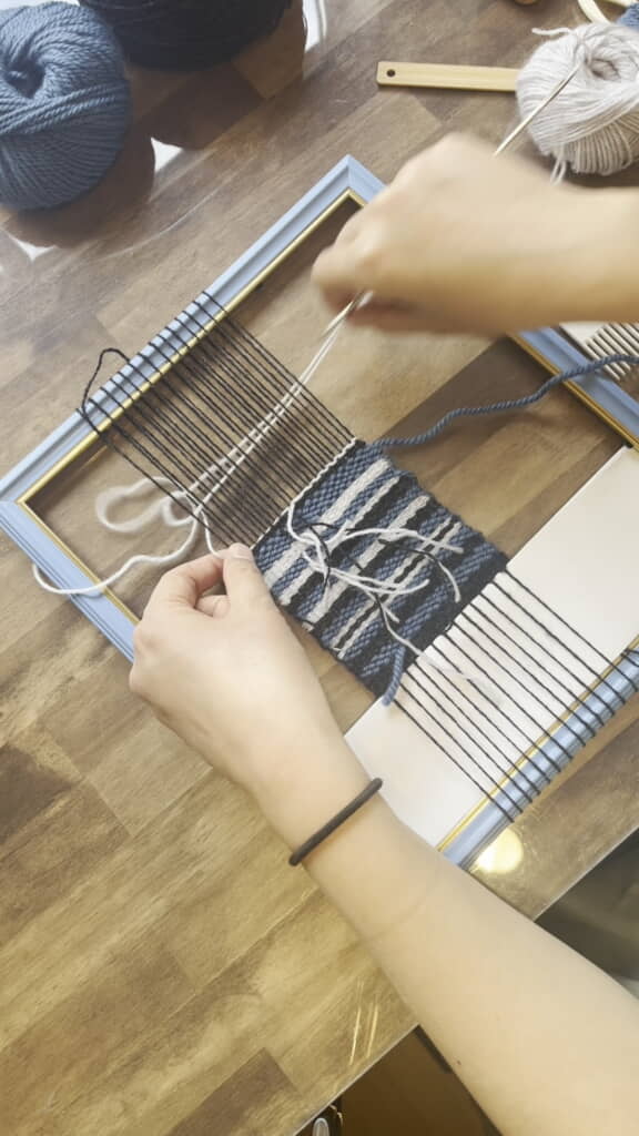 見る見るうちにできてきました