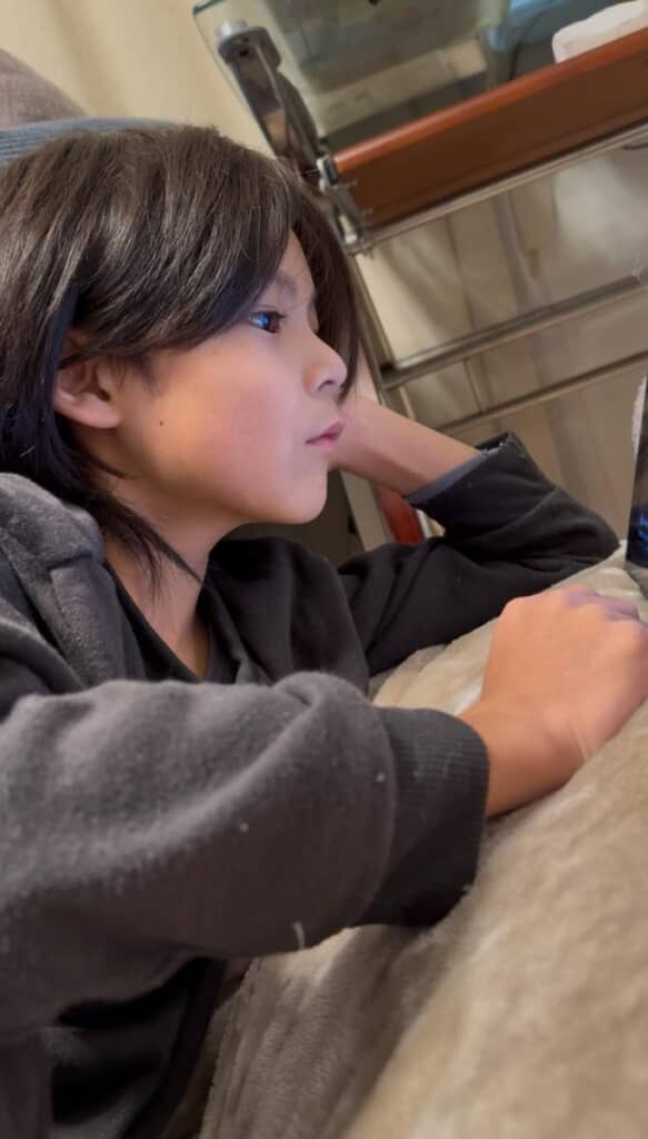 10歳になったゆうりくんは美少年へと大成長