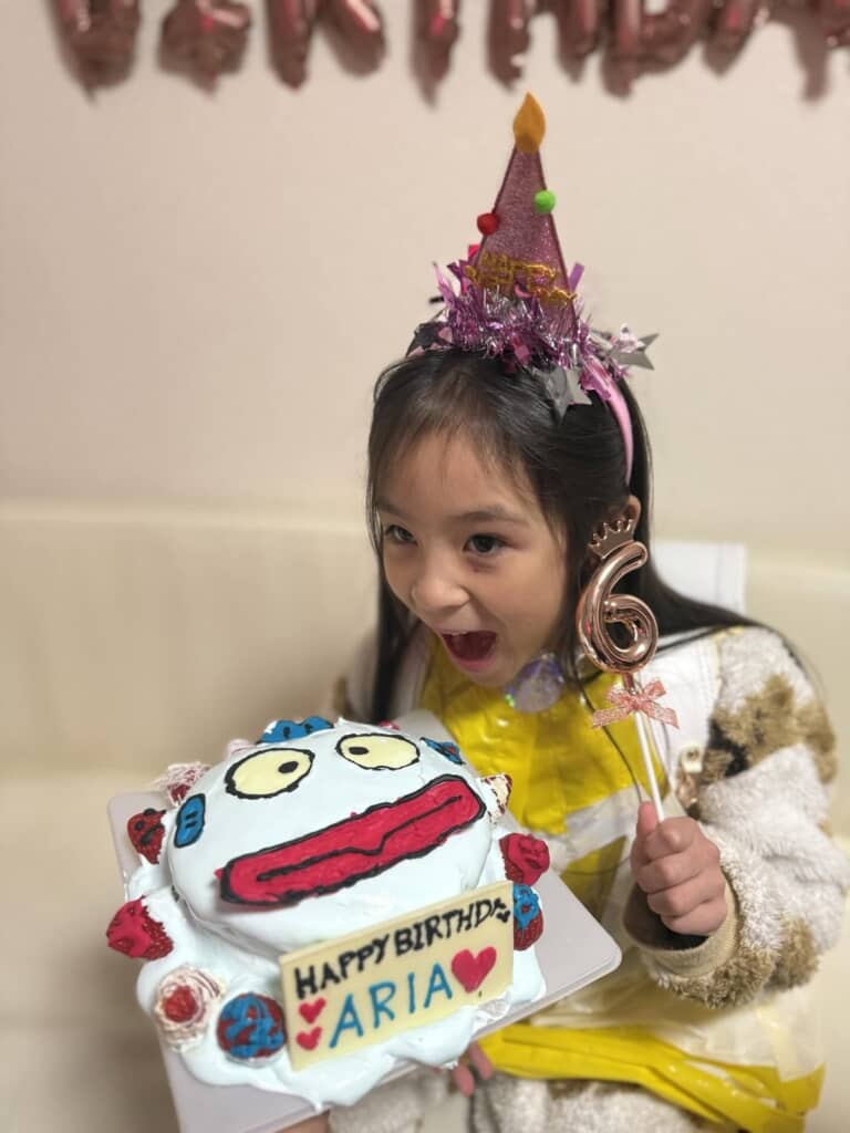 うれしそうなARIAちゃん