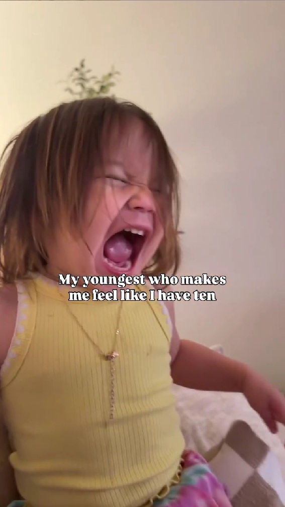 パワフルな次女