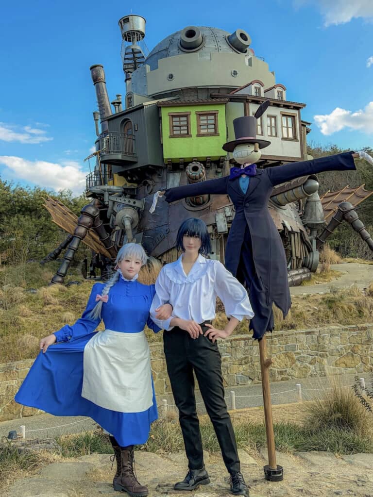 映画の中から抜け出してきたようなハウルとソフィー