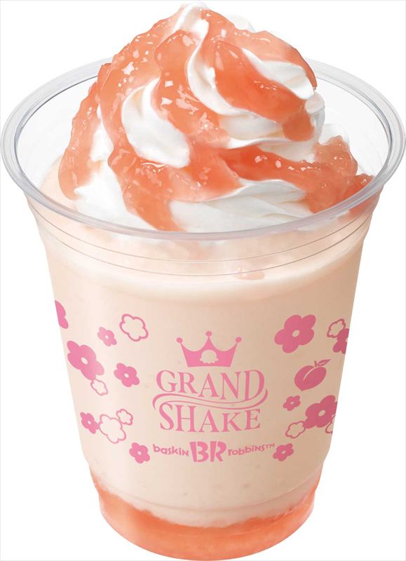 「グランドシェイク 白桃みるくシェイク」