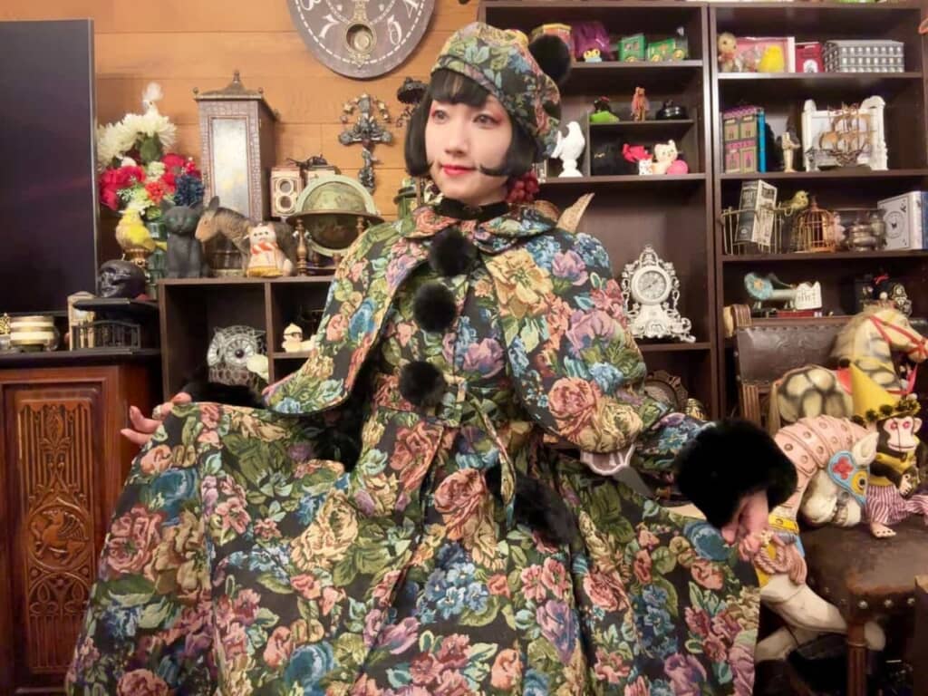 華やかなトータルコーデ