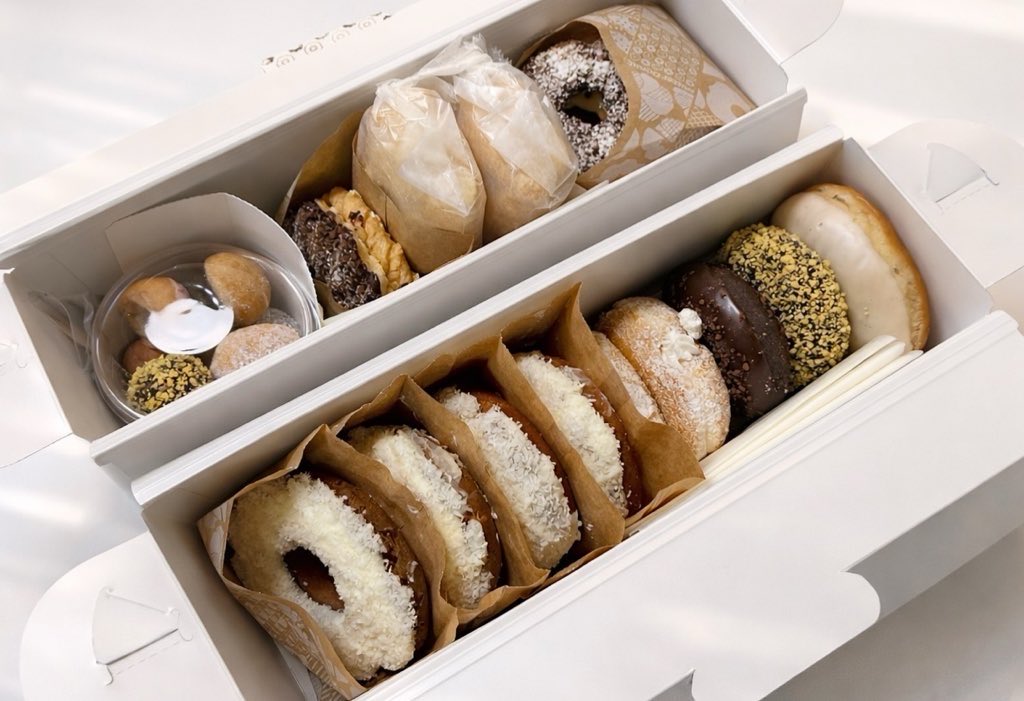 ドーナツがぎっしり！

