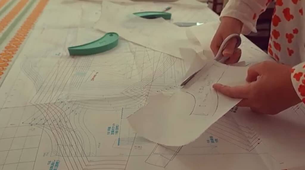 型紙を作ります