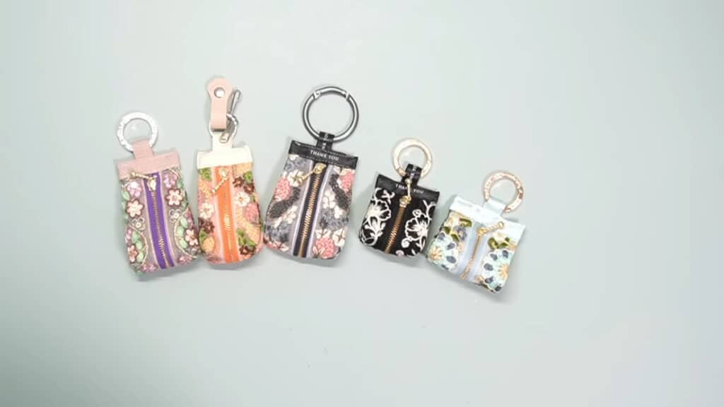 すてきなミニポーチが完成！