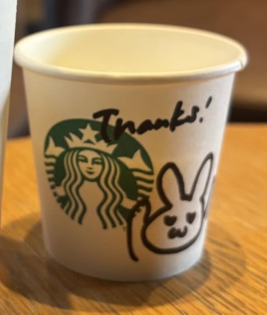 かわいいイラストも描いてあります。これはうれしすぎる!