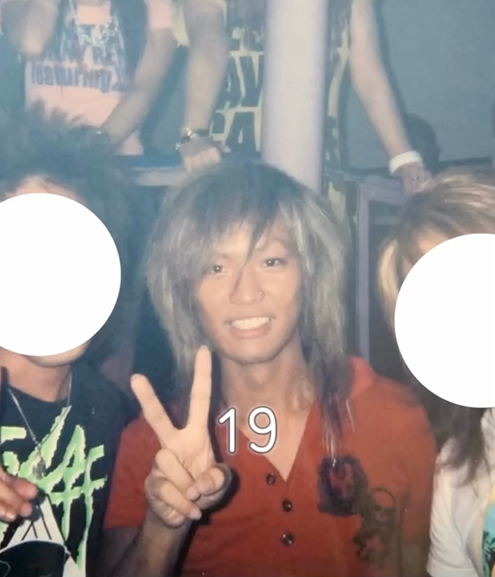 友人たちも盛り髪