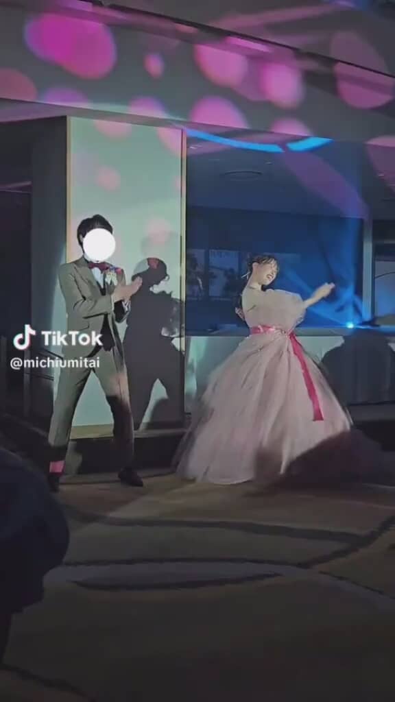 息の合ったダンス