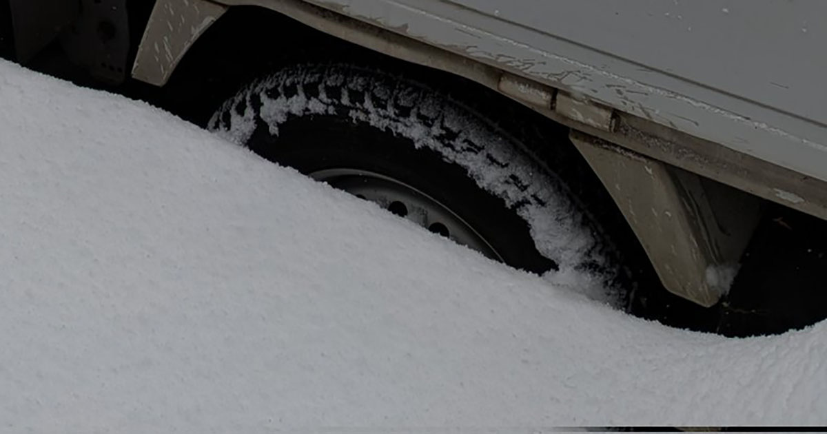新潟で「積雪30センチ」の情報→外に出てみたら…… 目に飛び込んできた光景に「これはひどいですね」「もはや造形美」(1/3) | ライフスタイル ねとらぼ