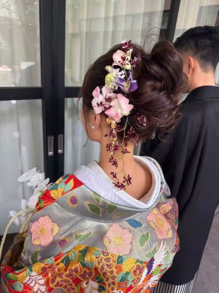 ヘアスタイルにもこだわりが