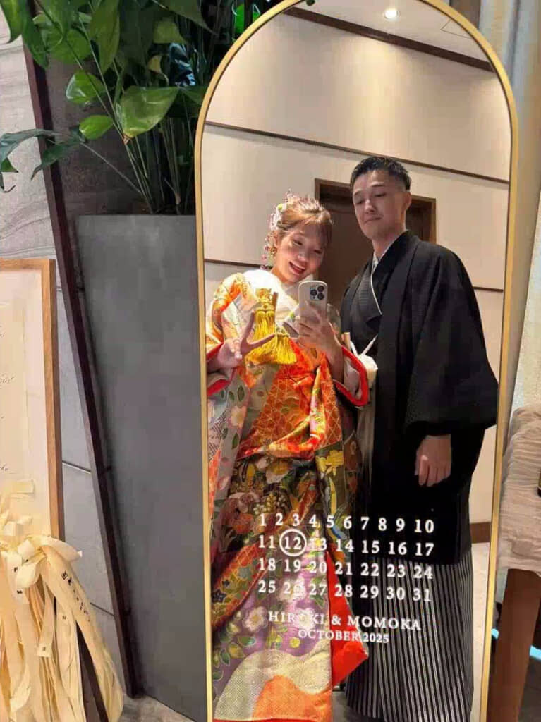 一生に一度の場を彩る衣装