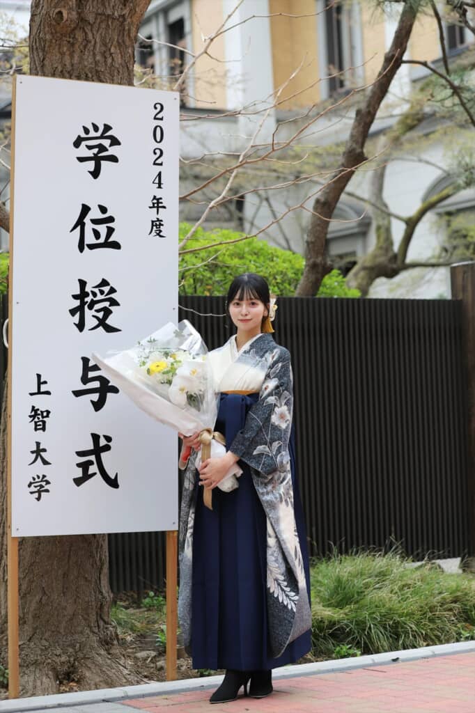 父親が撮影した娘の晴れ姿