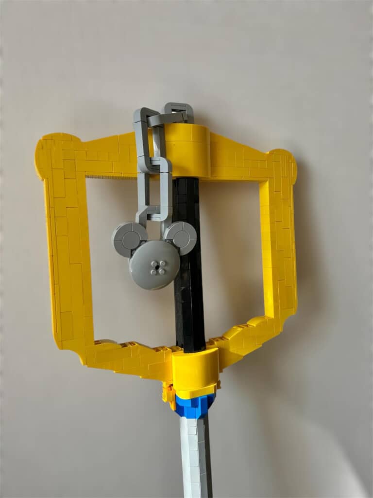 ミッキーチャーム付き黄色い柄部分