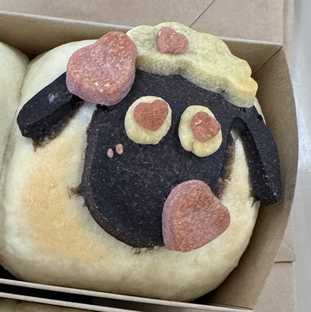 彼女さんが作ったショーンのパン