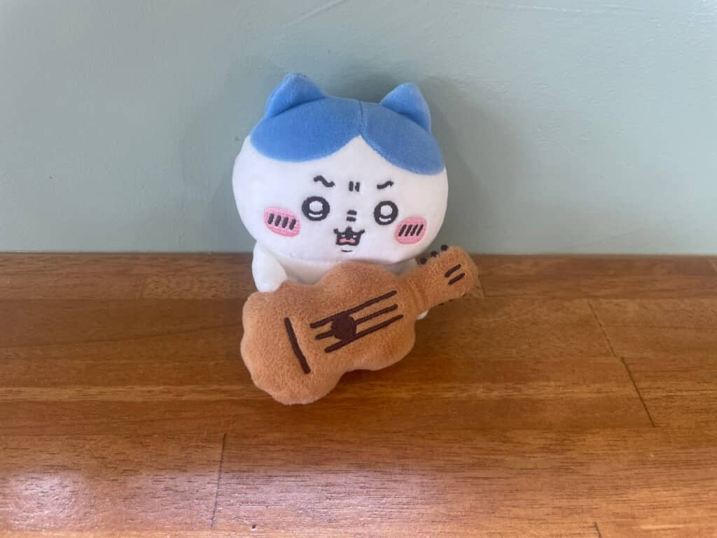 メガネを外したらいつものかわいいハチワレ！