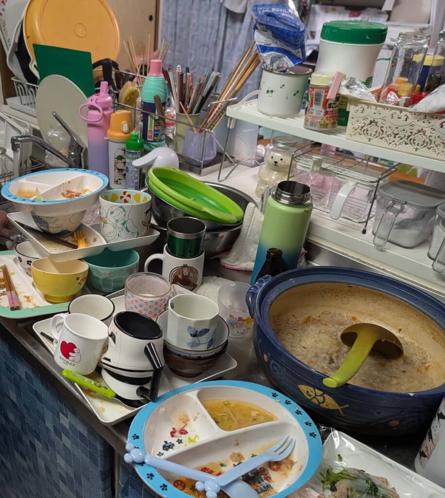 「まさにラピュタの洗い物状態!」