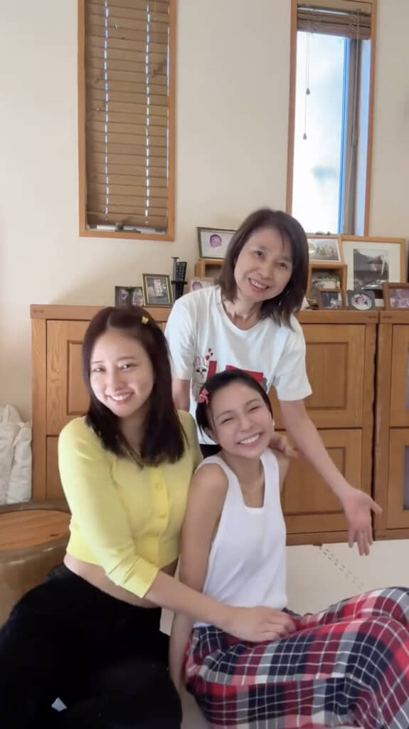 妹に寄り添う姉・千笑美さん