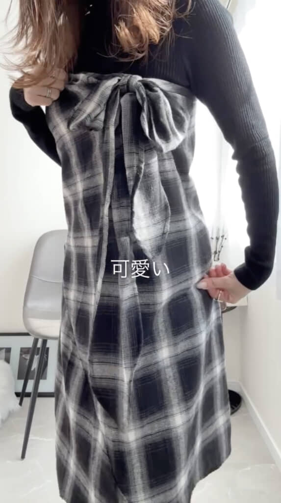 ベアトップワンピースとしてもステキ