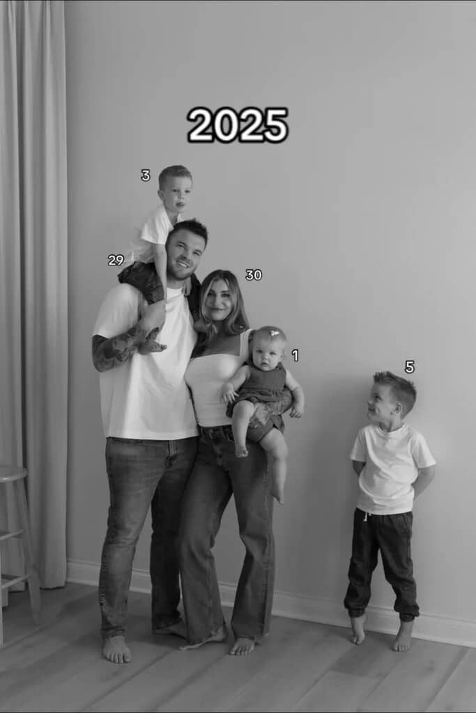 10年後の現在は、3人の子どもを持つパパ＆ママに！