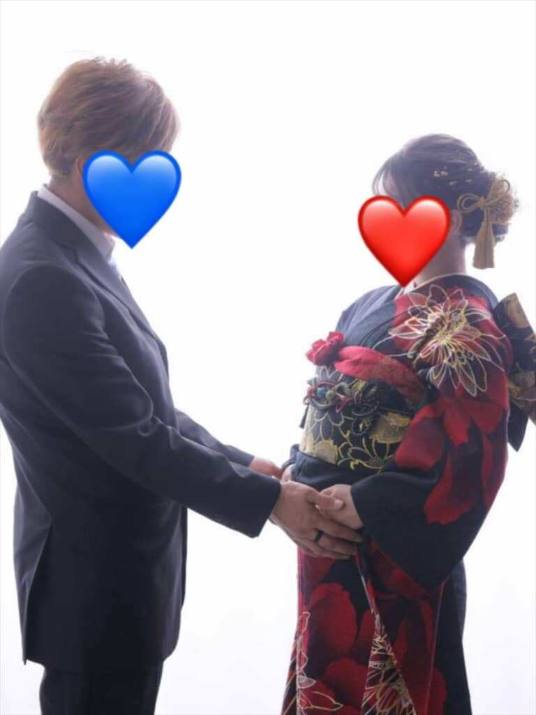 成人式の前撮り写真