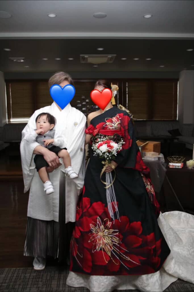 結婚式で思い出の振袖を着用