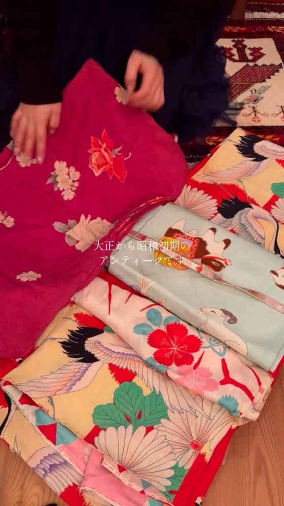 大正から昭和初期のアンティーク着物