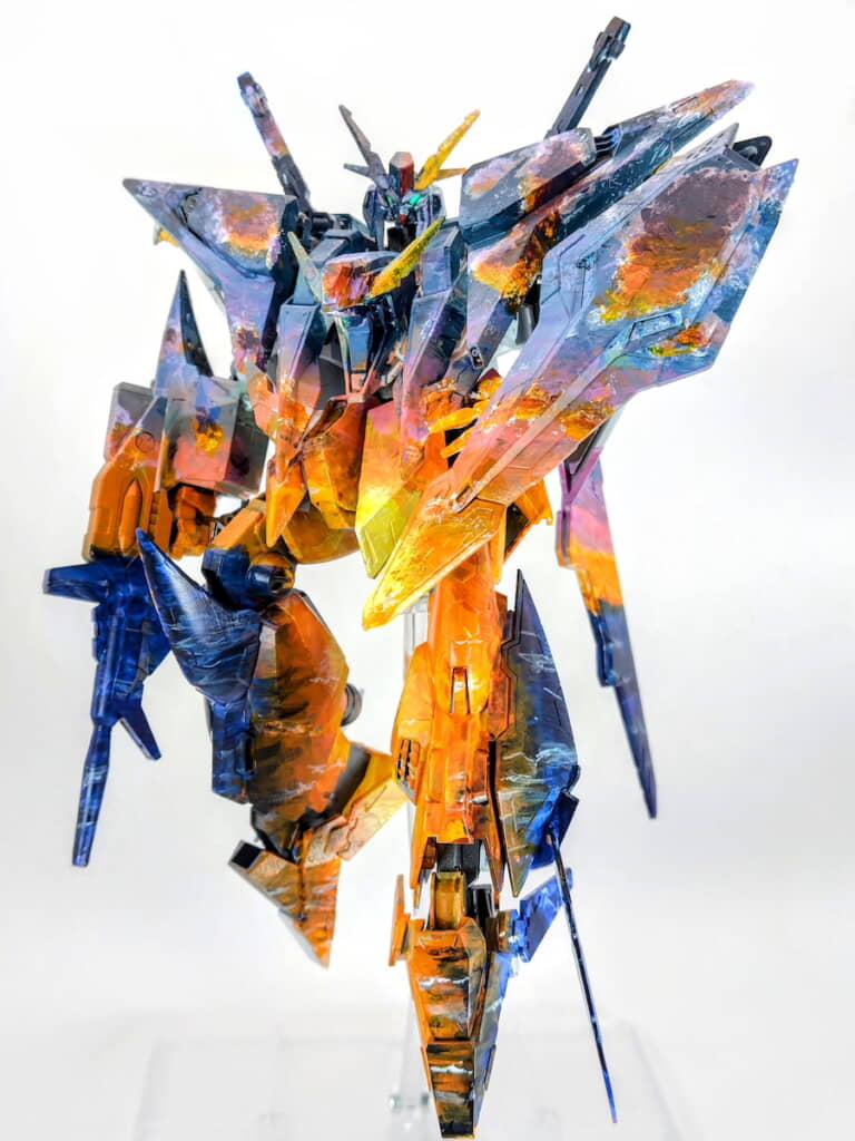 “旬なガンプラ”Ξガンダムに風景画