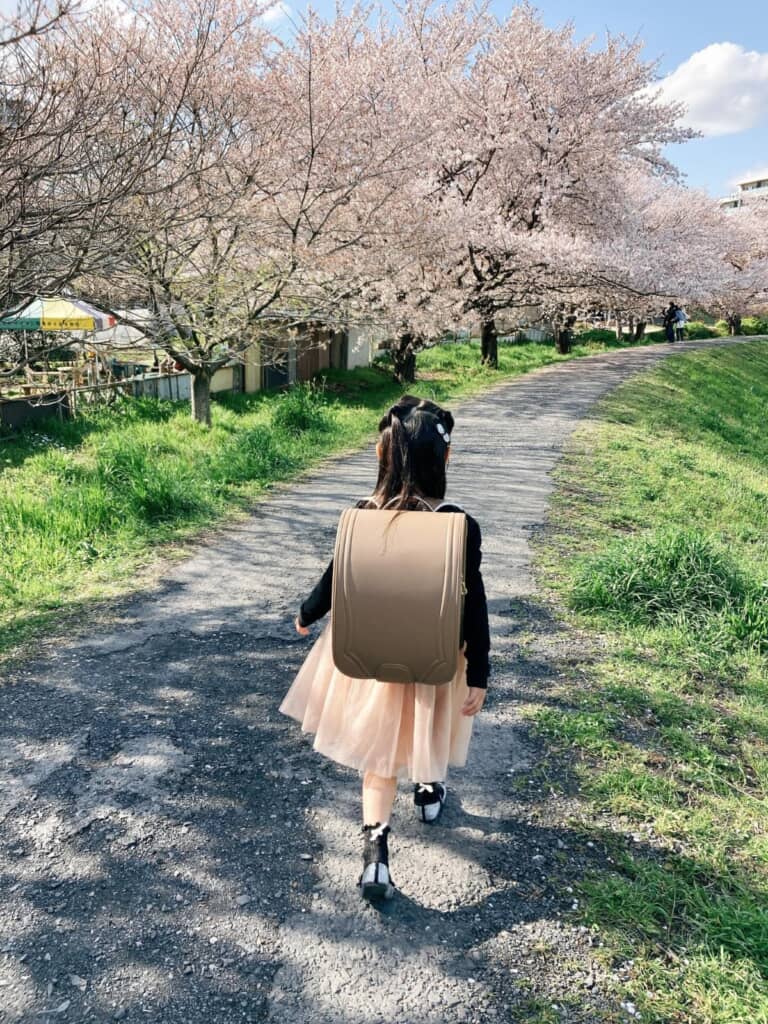 娘が愛用しているランドセル