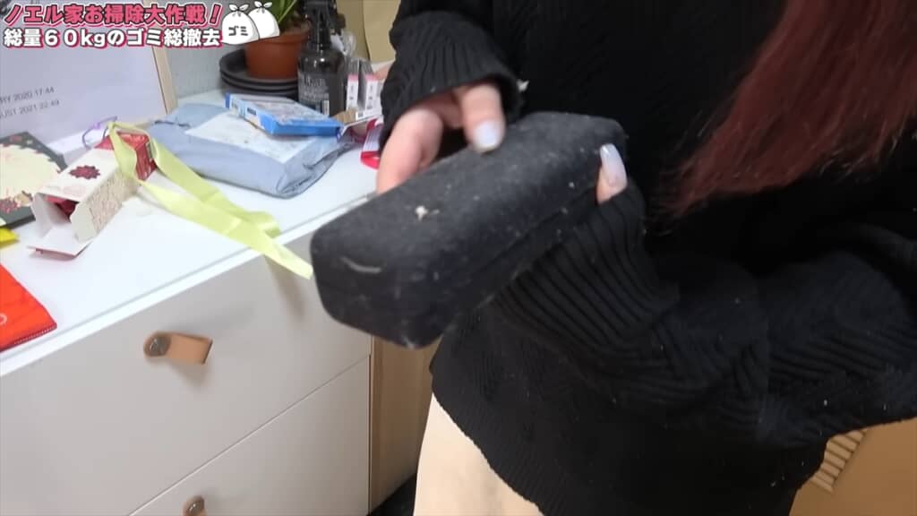 美奈子の長女・ノエルのゴミだらけの自宅