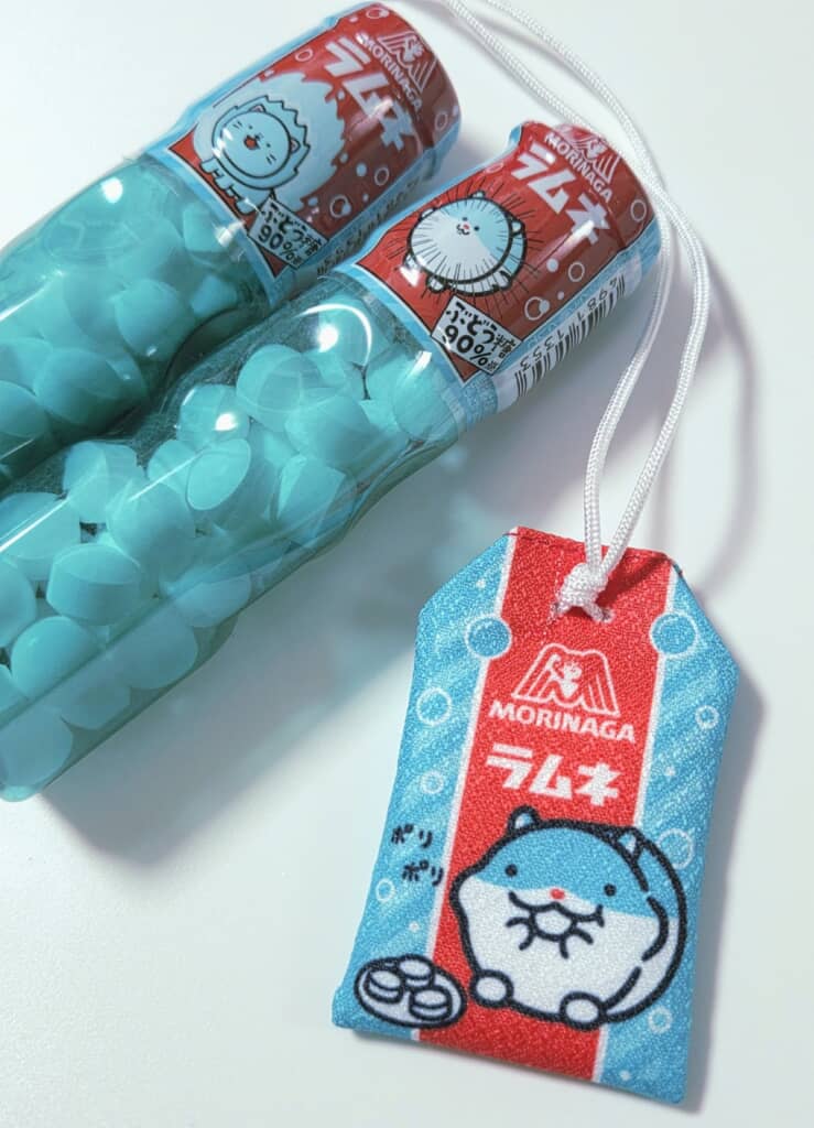 森永ラムネとおまもり