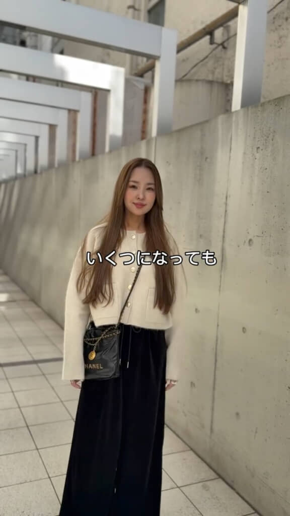 いくつになってもファッションを楽しむ姿がすてき