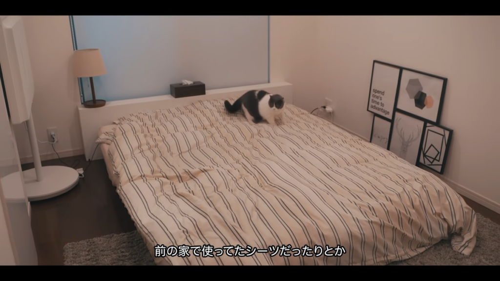 模様替え前の寝室