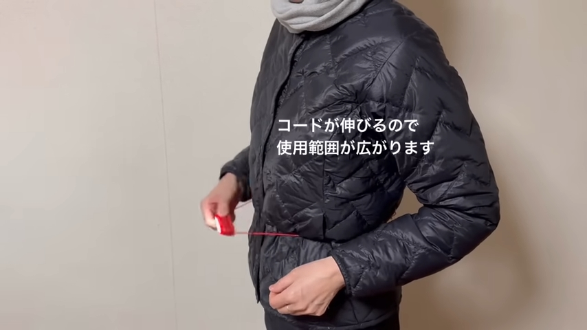 マイクロタオル ハンド着用