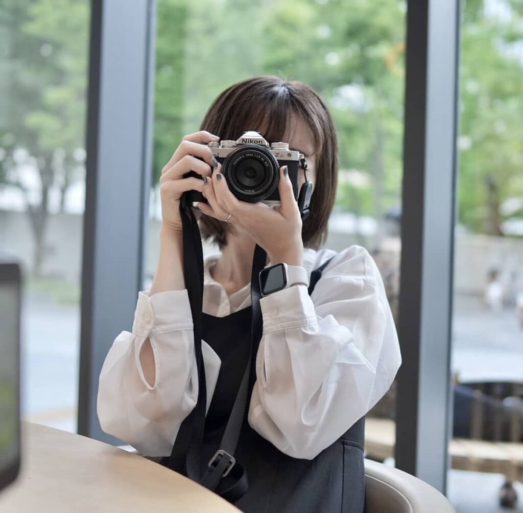 カメラ撮影を始めたばかりのころの蒼井ゆいさん