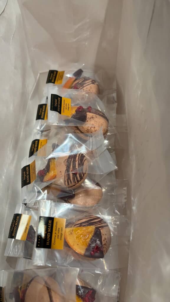 息子さんが作ったお菓子・ラッピング後