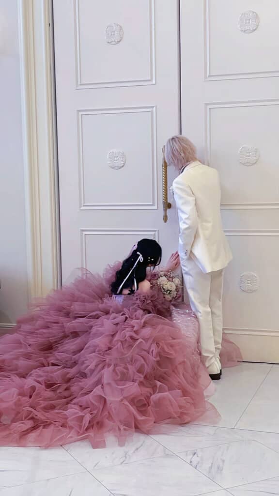 動きのあるポーズもかわいらしい