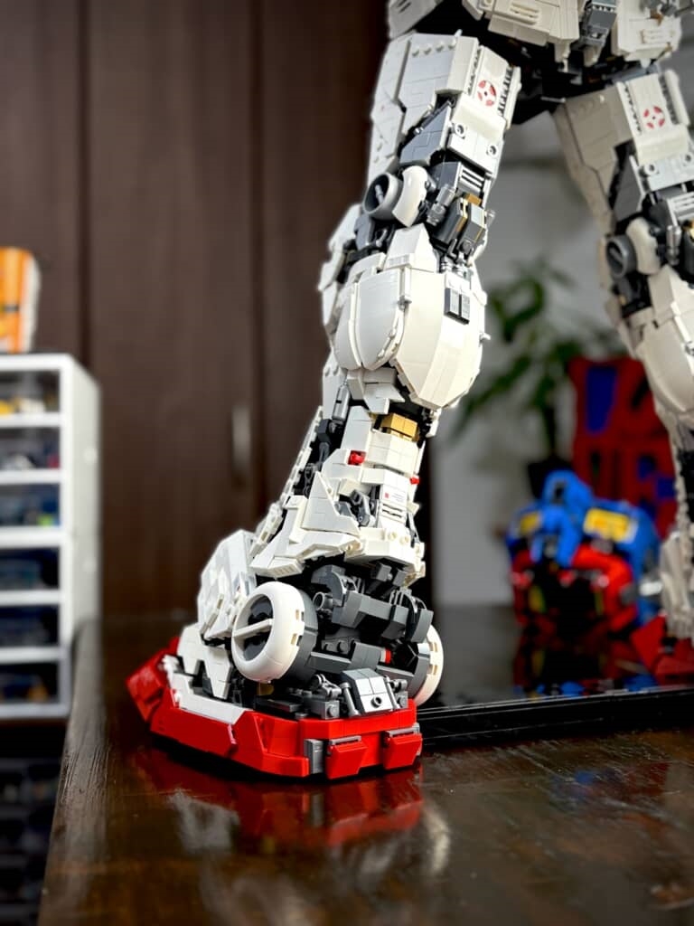 各部にピッタリなブロックを選んだ