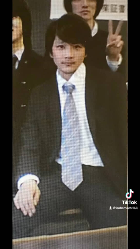 若いころはシャープな印象