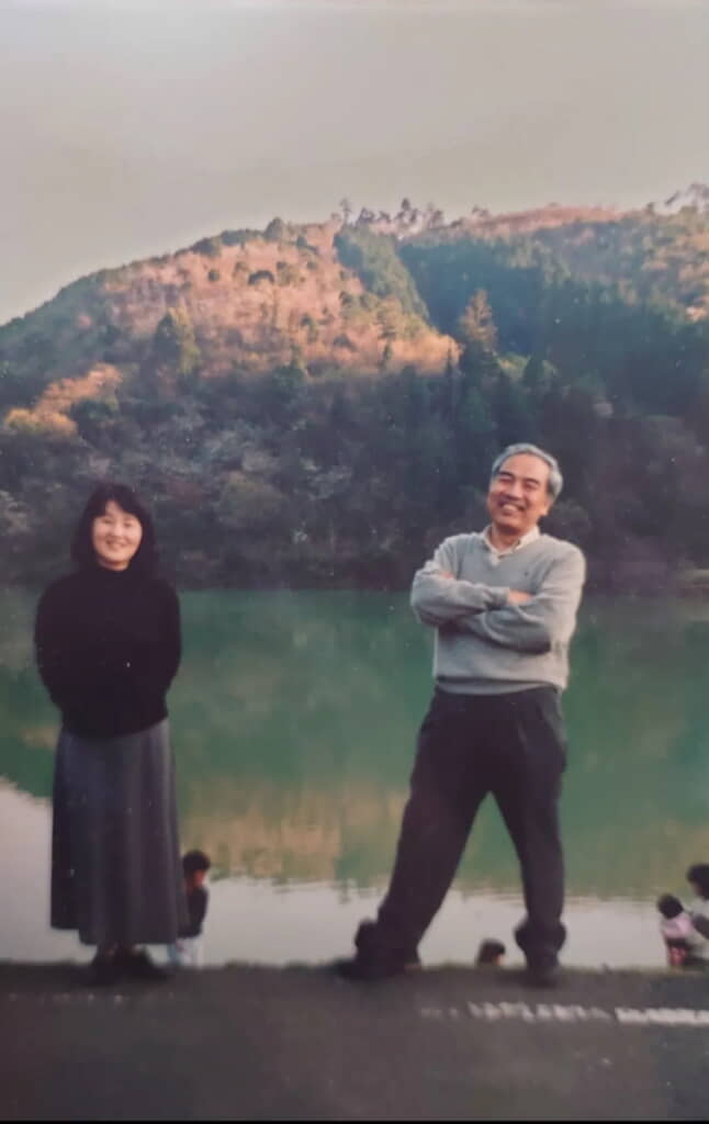 実家に飾ってあった両親の写真