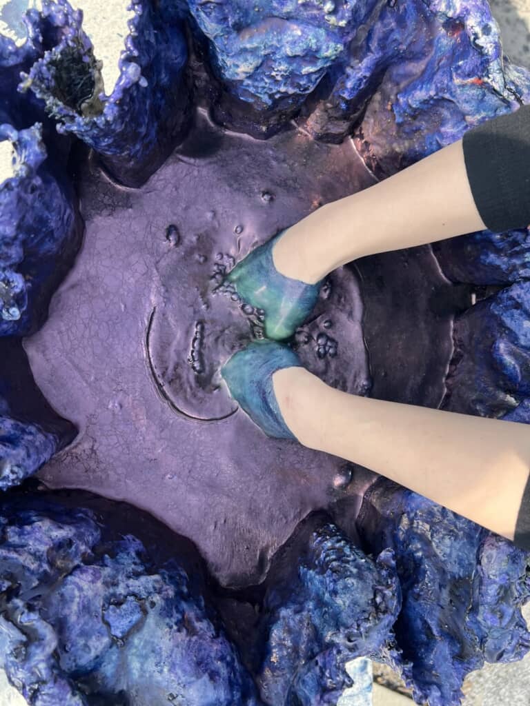 初めて藍染してみた