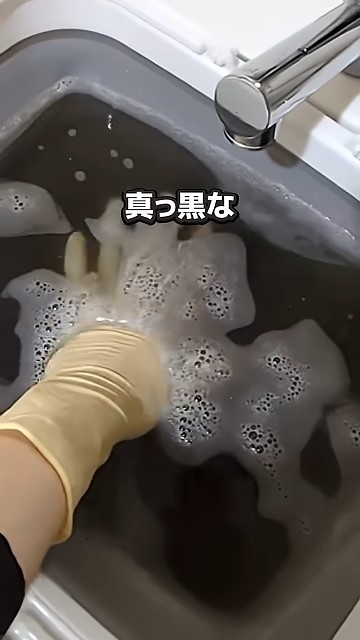 汚れがどんどん出てきます