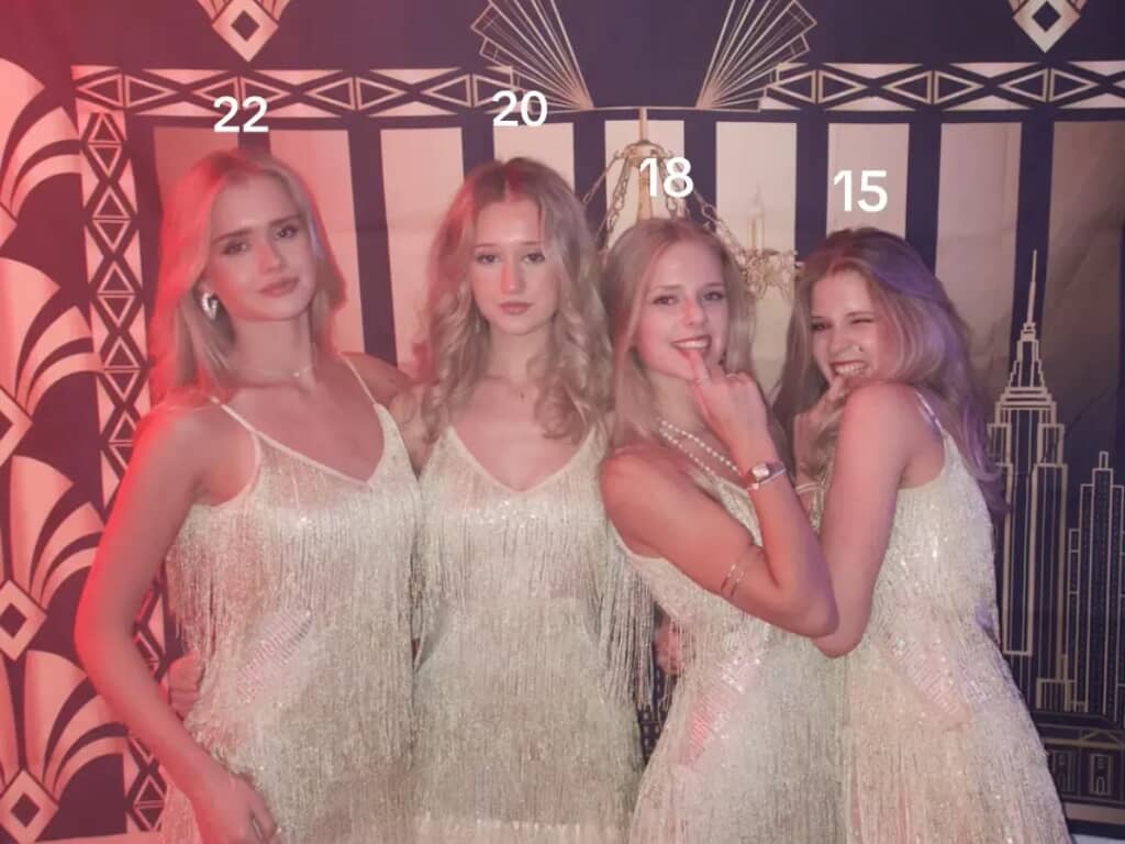 現在の4姉妹。みんな立派に成長した！